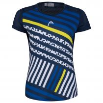 Теннисная футболка Head SAMMY T-Shirt G (DBXW) - 128